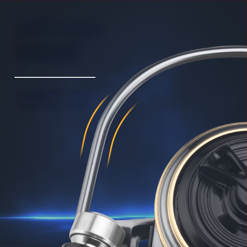 Pilnmetāla spinning spole makšķerēšanai, iepakojums 40 gab., piemērots privātai zīmei