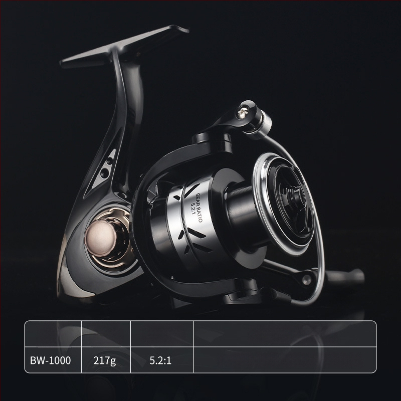 HAUT TON/HORTON spininga spole zvejai — pārneses attiecība 5.2:1, iepakojums 40 gab., licencēts privātais zīmols