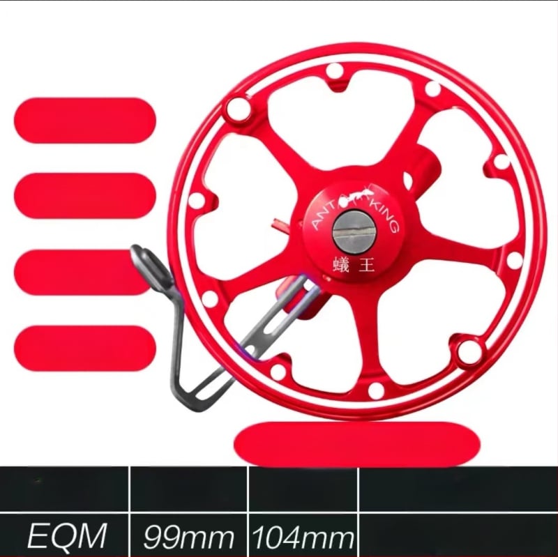 Priekšējās spoles makšķerēšanas mehānisms – Ant King, 50 gab. kastē