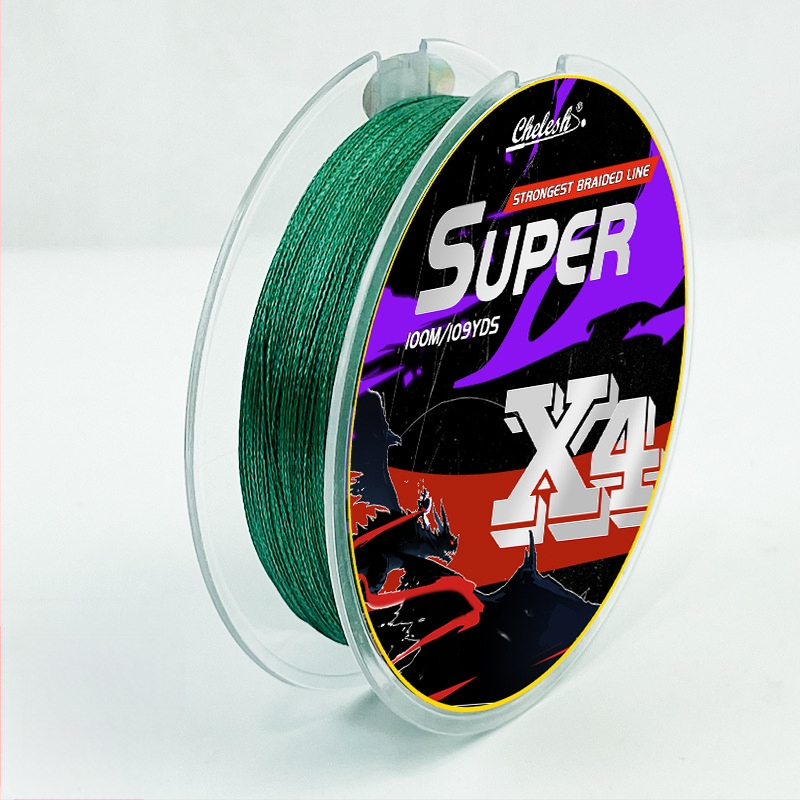 Shihe PE galvenā makšķerēšanas līnija, izturība 0.8#, garums 100000 m