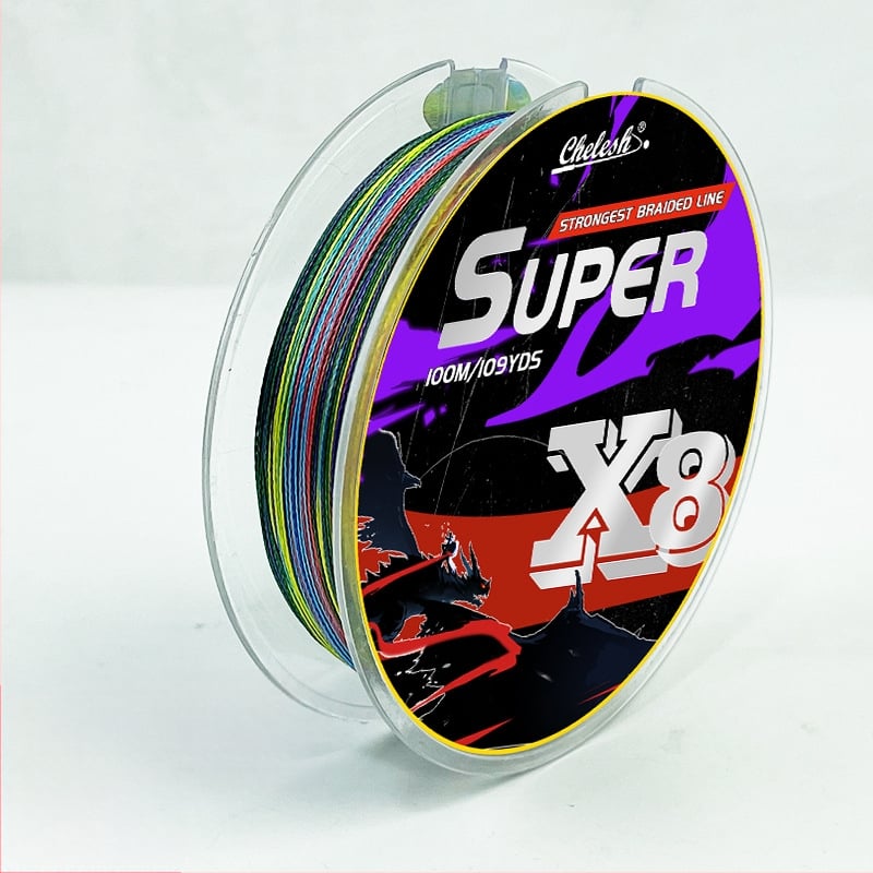 Shihe PE galvenā makšķerēšanas līnija, izturība 0.8#, garums 100000 m