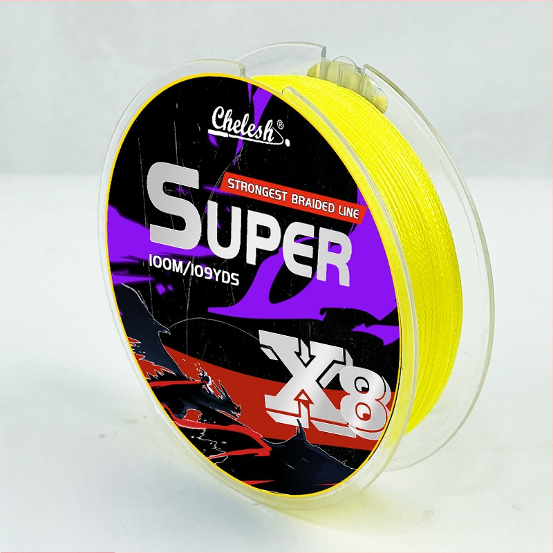 Shihe PE galvenā makšķerēšanas līnija, izturība 0.8#, garums 100000 m