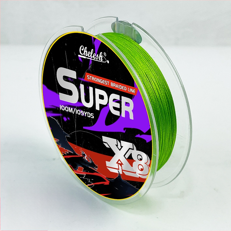 Shihe PE galvenā makšķerēšanas līnija, izturība 0.8#, garums 100000 m