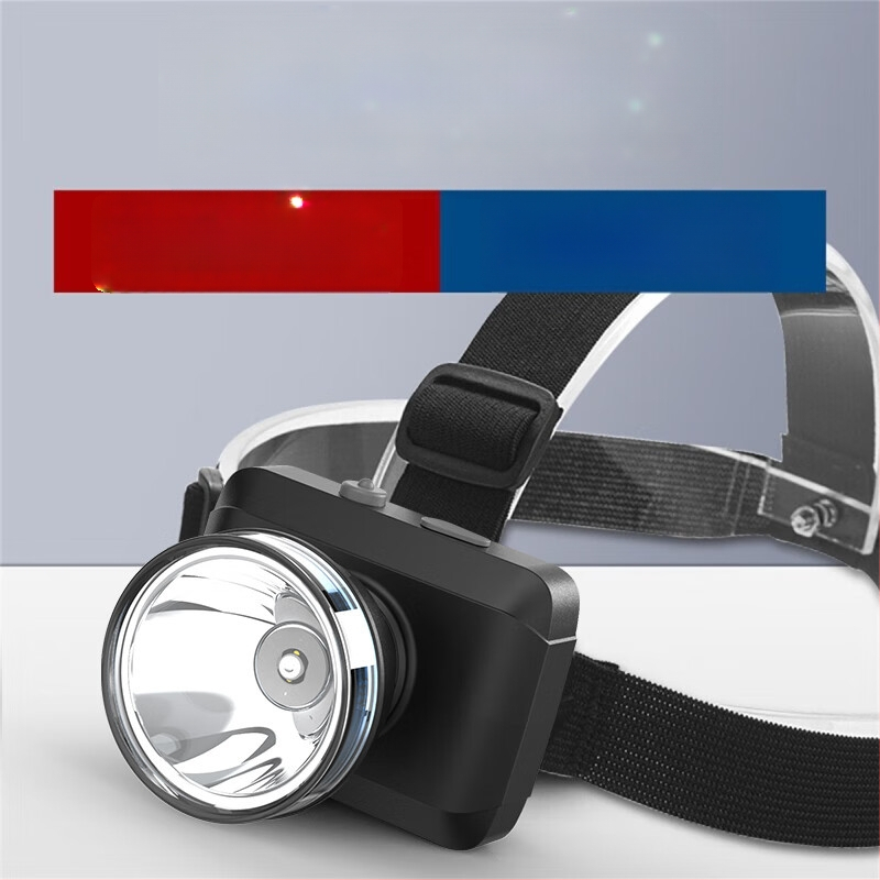 Frontala LED reîncărcabilă pentru exterior – rază 100–200 m, autonomie 5–9 ore