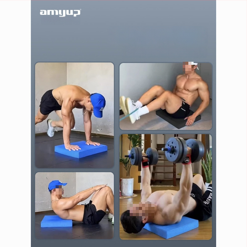 Dumbbell preses matrača — EVA, 8 mm, joga matrača krūtīm un kodolam