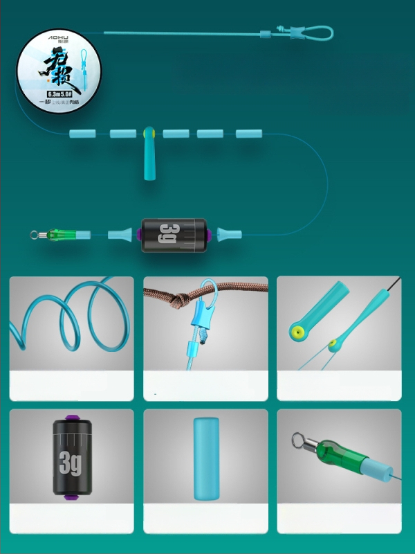 Aohu neilona galvenā līnija – 400 gab., ar iepakojumu, izcila izturība