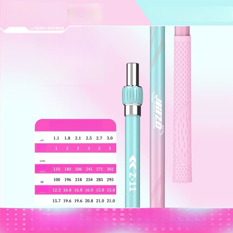 Karbona zvejas tīkla nūja komplekts ar teleskopisko kātu un tīkla galvu – pilns komplekts, smalks tīkls