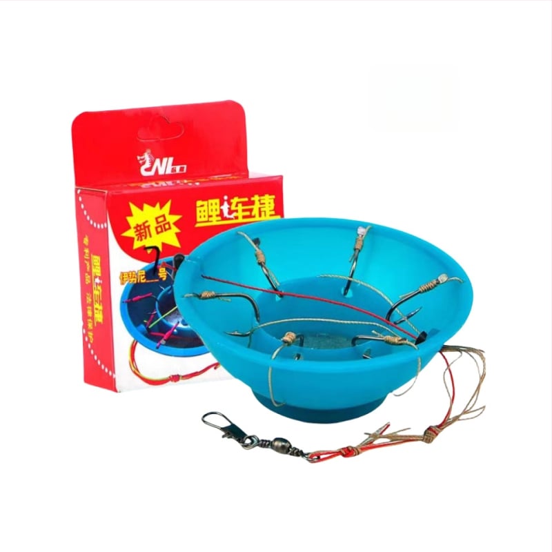 Ekspozīvs āķis (katla tipa āķis), ar dzeloņiem, 60 gab., zvejai pie okeāna piekrastes