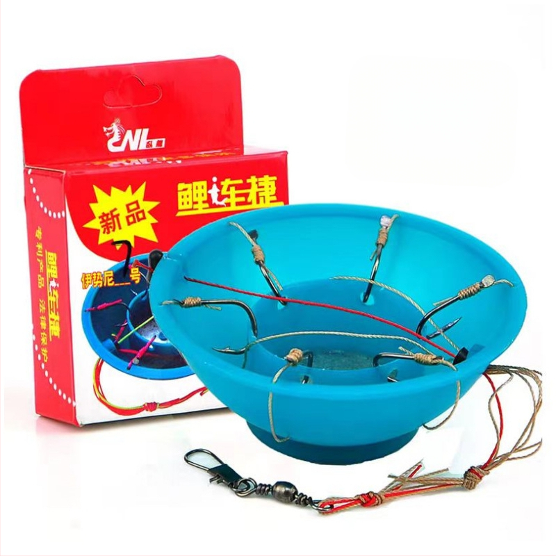 Ekspozīvs āķis (katla tipa āķis), ar dzeloņiem, 60 gab., zvejai pie okeāna piekrastes