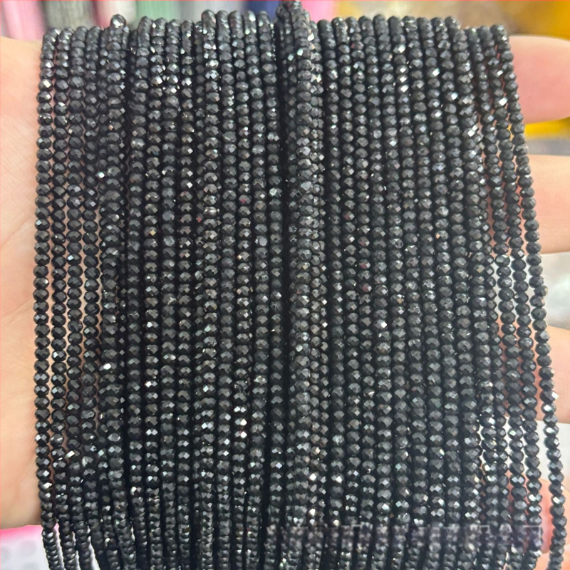 DIY ékszer gyöngyök turmalinból — természetes turmalin sorozat, vágás, csiszolás, polírozás, prémium stílus