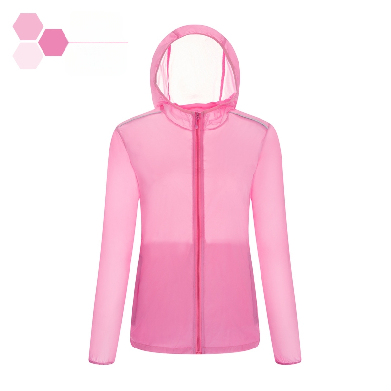 Ārējā vēja izturīgā jaka no neilona, ūdensizturīga, UPF15