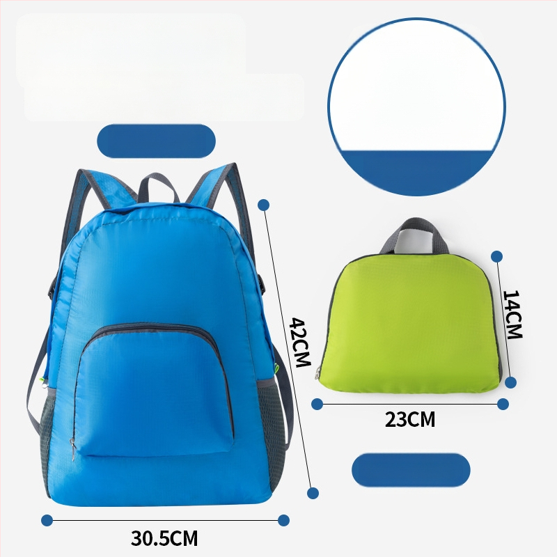 Unisex sporta mugursoma, Oxford audums, elpojoša un ūdensizturīga, paplašināma un salokāma, izliektas plecu siksnas