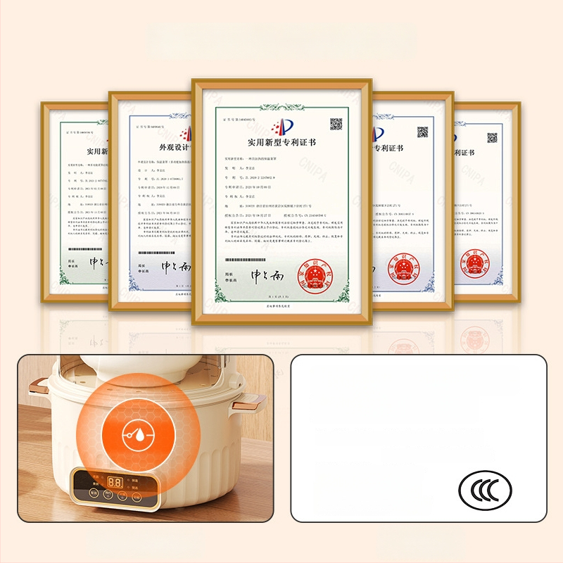 Daugiasluoksnis patiekalų dangtis namų naudojimui, PET medžiaga, izoliacija, išmanus, dulkių atsparus