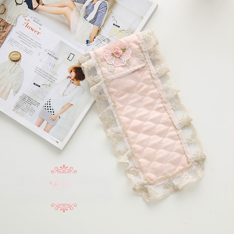 Κάλυμμα προστασίας για τα τηλεχειριστήρια κλιματισμού και τηλεόρασης, ύφασμα βαμβάκι, ευρωπαϊκό στυλ, δαντελένιο σχέδιο, προστασία από σκόνη