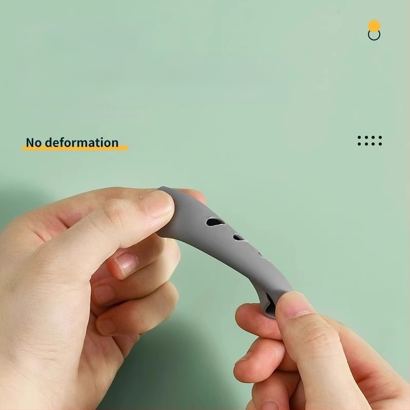 Silīkona pannas roktura vāciņš, aizsardzība pret apdegumiem un siltumizolāciju, universāla saderība ar pannām un wokiem