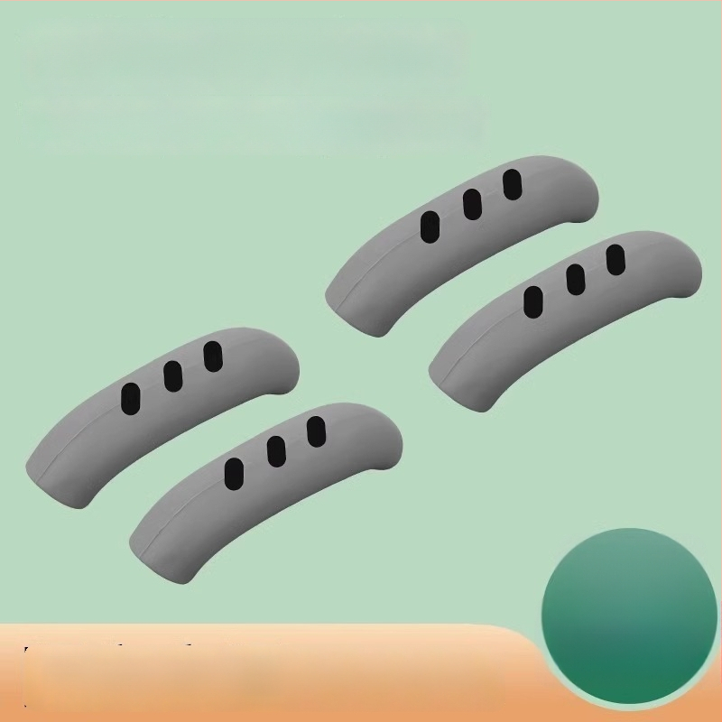 Silīkona pannas roktura vāciņš, aizsardzība pret apdegumiem un siltumizolāciju, universāla saderība ar pannām un wokiem