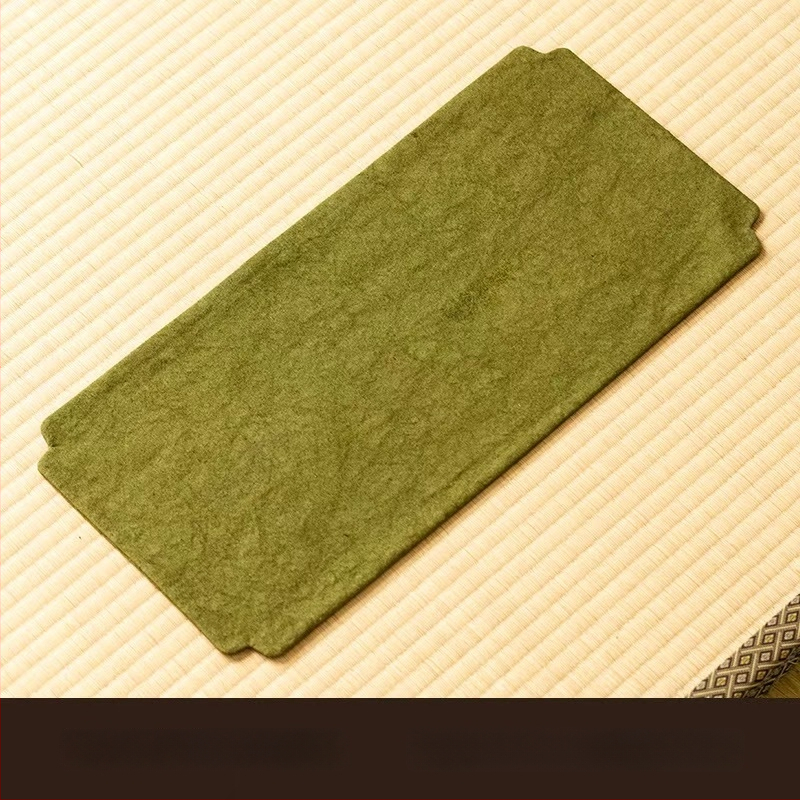 Arbatų kilimėlis iš audinio su tie-dye dizainu, dvipusis, sugeriantis, tinkamas kaip arbatos padėklas ir puodelio laikiklis