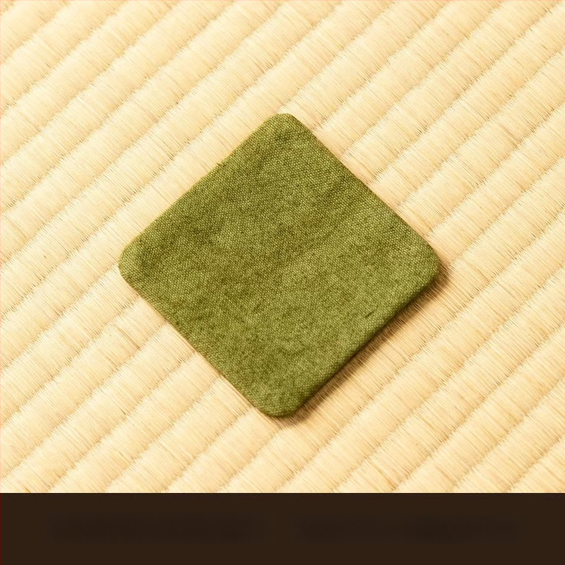 Arbatų kilimėlis iš audinio su tie-dye dizainu, dvipusis, sugeriantis, tinkamas kaip arbatos padėklas ir puodelio laikiklis