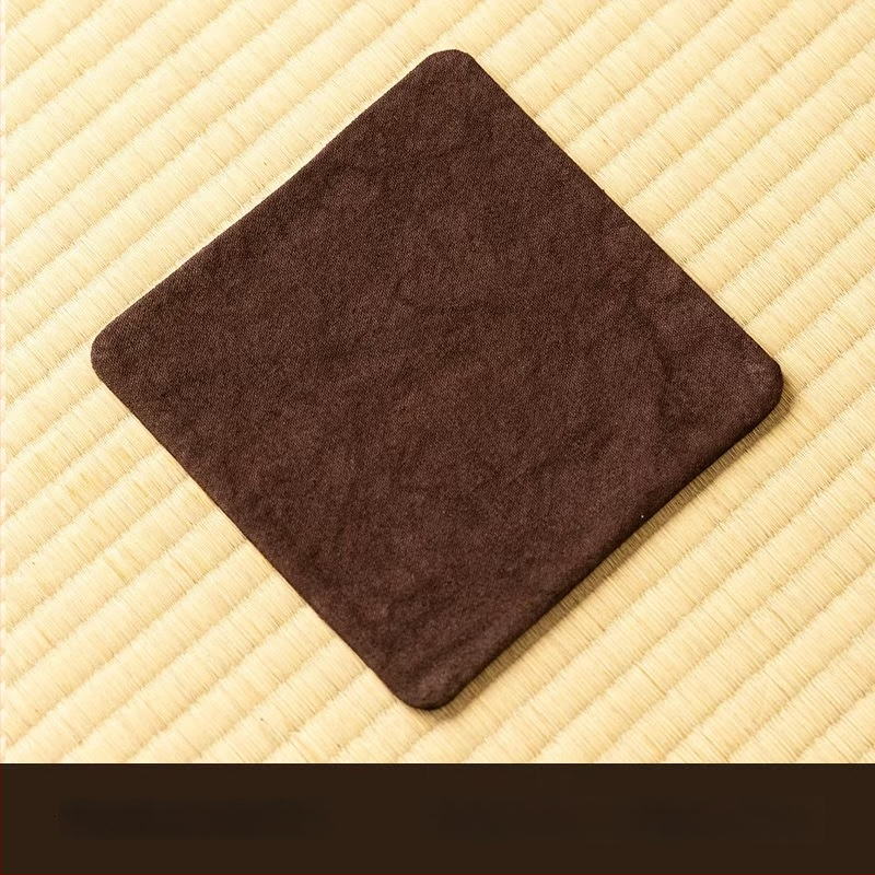 Arbatų kilimėlis iš audinio su tie-dye dizainu, dvipusis, sugeriantis, tinkamas kaip arbatos padėklas ir puodelio laikiklis