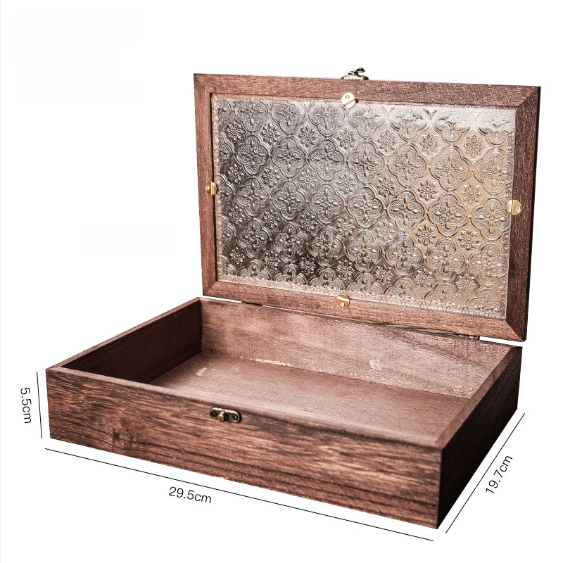 Dekoratīvā plāksnīte ar Begoniju no koka un stikla (Materiāls: koks+stikls; Stils: mūsdienīgs minimālisms; Piemērošana: mājas dekors, kafijas galdiņa uzglabāšana)