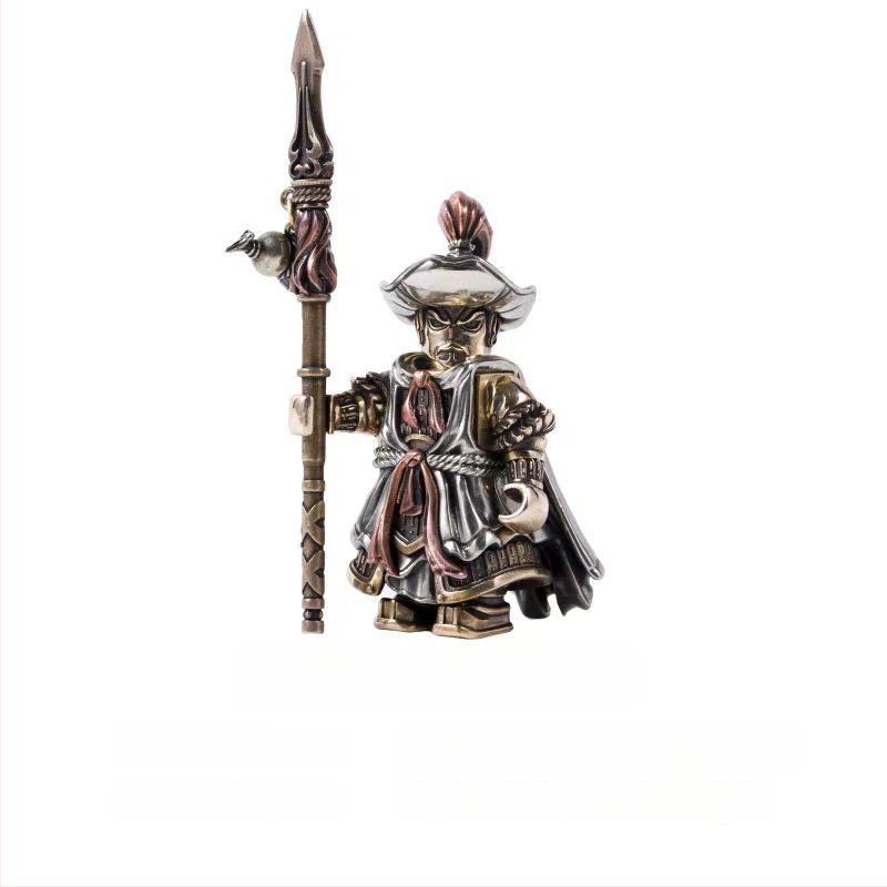 Darba galda dekors ar Ming Dynasty Jin Yi Wei motīvu – ķīniešu stilā metāla dekors, pielāgošana pieejama (Materiāls: metāls; Stils: ķīniešu; Temats: Ming Dynasty Jin Yi Wei; Pielāgošana: Pieejama)