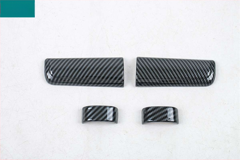 Karbono pluošto išvaizdos vidinė apdaila Buick GL8 New Energy Lu Shang – ABS plastikas, navigacijos rėmas ir galinių durelių rankenos rėmas