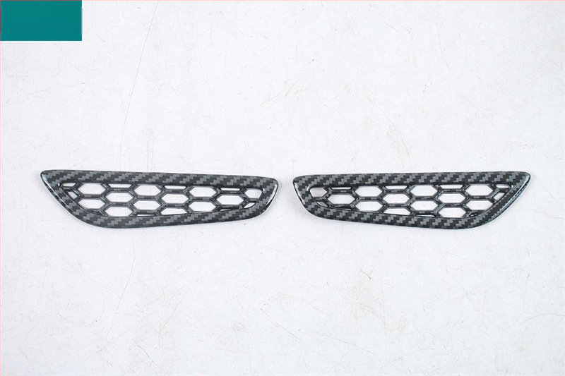 Karbono pluošto išvaizdos vidinė apdaila Buick GL8 New Energy Lu Shang – ABS plastikas, navigacijos rėmas ir galinių durelių rankenos rėmas