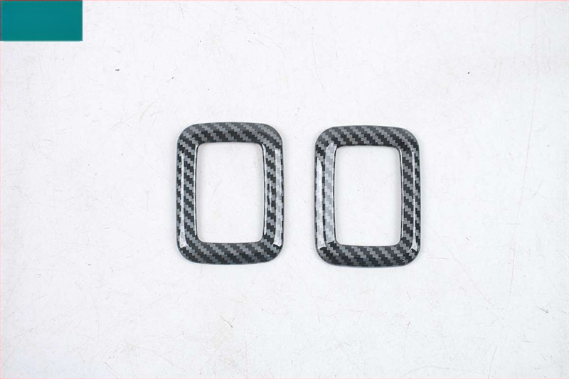 Karbono pluošto išvaizdos vidinė apdaila Buick GL8 New Energy Lu Shang – ABS plastikas, navigacijos rėmas ir galinių durelių rankenos rėmas