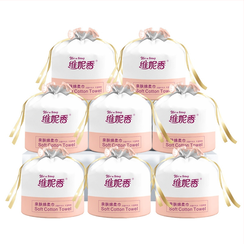 Egyszer használatos nagy tekercses arctörlő kendő, vastított kivitel, szalonminőség, fa rostból, márka Winne Fragrance