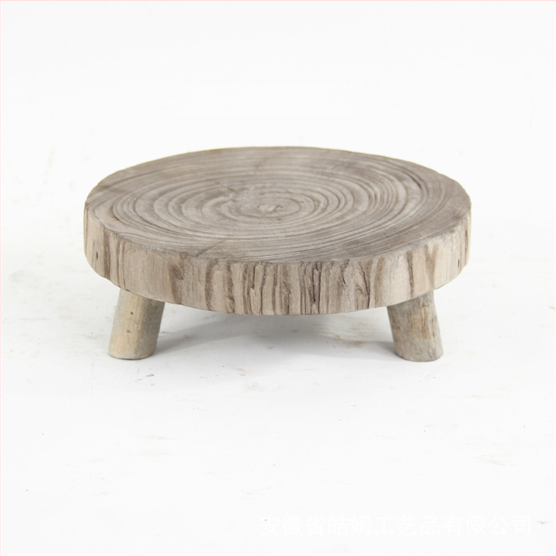 Koka dekoratīvs trauks Wabi-Sabi stilā — Haom zīmols, materiāls: koks, iepakojums: kartons, paredzēts mājai, viesnīcai un vilai