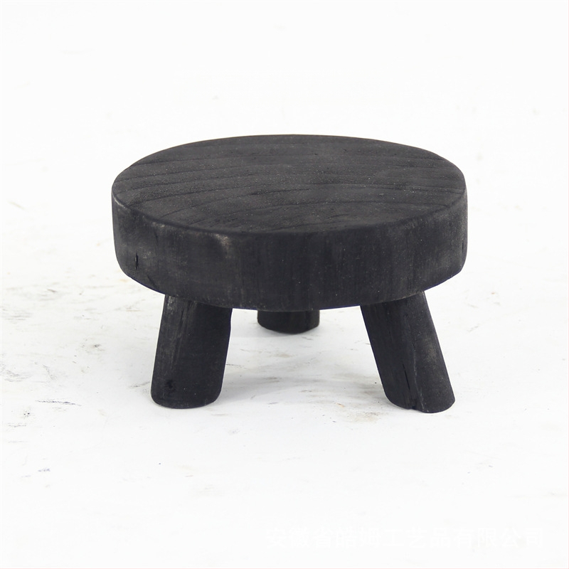 Koka dekoratīvs trauks Wabi-Sabi stilā — Haom zīmols, materiāls: koks, iepakojums: kartons, paredzēts mājai, viesnīcai un vilai