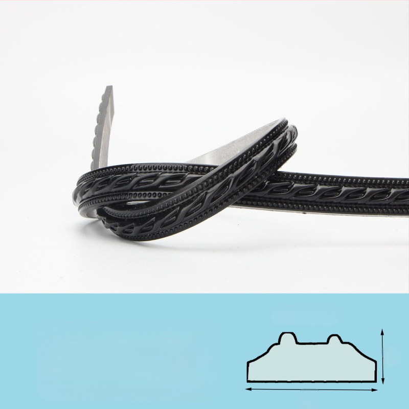 PVC pašlīmējoša dekoratīvā malu lente televizora fona sienai — mūsdienīgs stils, ugunsizturīga, ūdensizturīga, mitrumizturīga, korozijizturīga