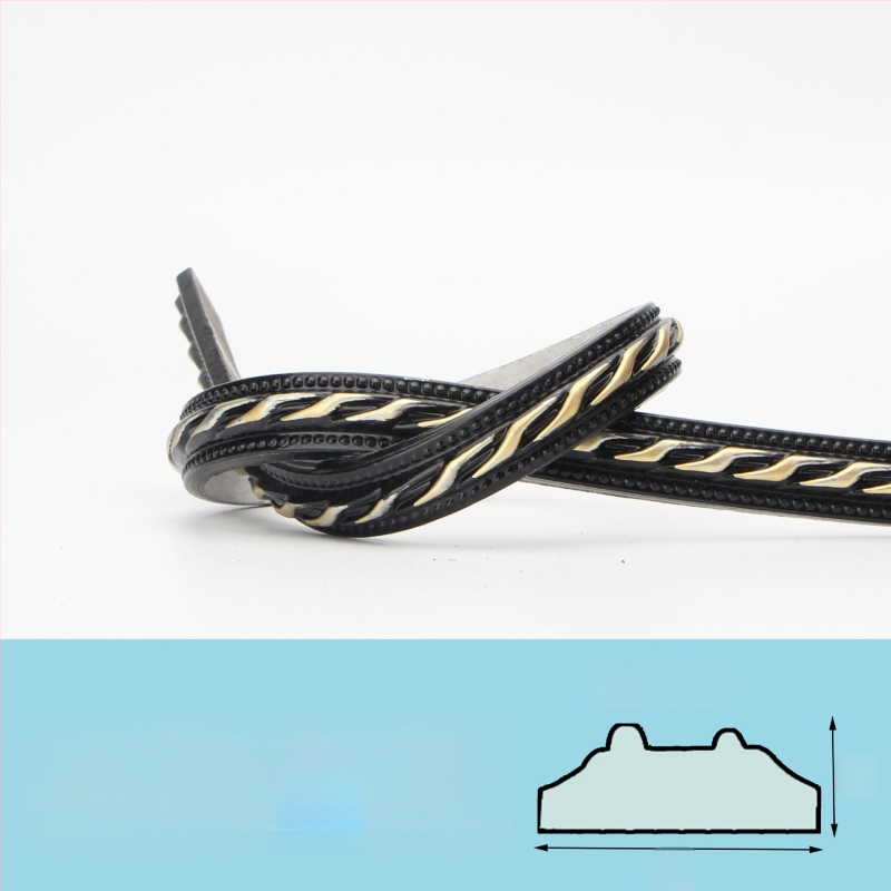 PVC pašlīmējoša dekoratīvā malu lente televizora fona sienai — mūsdienīgs stils, ugunsizturīga, ūdensizturīga, mitrumizturīga, korozijizturīga