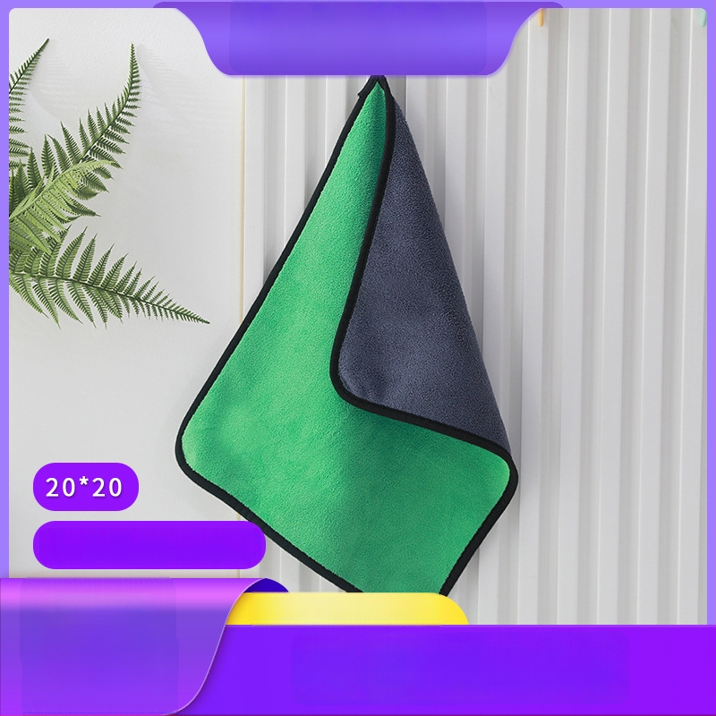 Autó tisztító kendő - többfunkciós, korall polár, fertőtlenítés, Brulu, 600 g