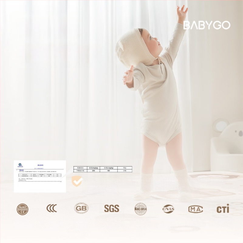 Babygo πατάκι παζλ με συνδεόμενα κομμάτια για βρέφη, XPE, πάχος 2 εκ, χωρίς οσμές