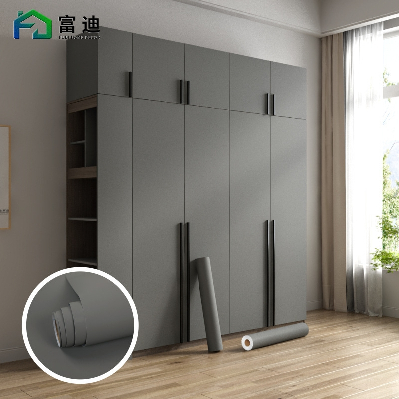 Öntapadó vastagított PVC tapéta – vízálló, bőrhatású felület, modern minimalist stílus