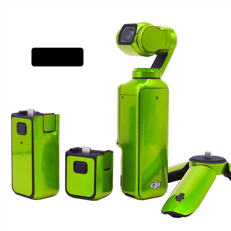 DJI Pocket 3 apsauginė plėvelė su lipdukais – pilnas priedų rinkinys