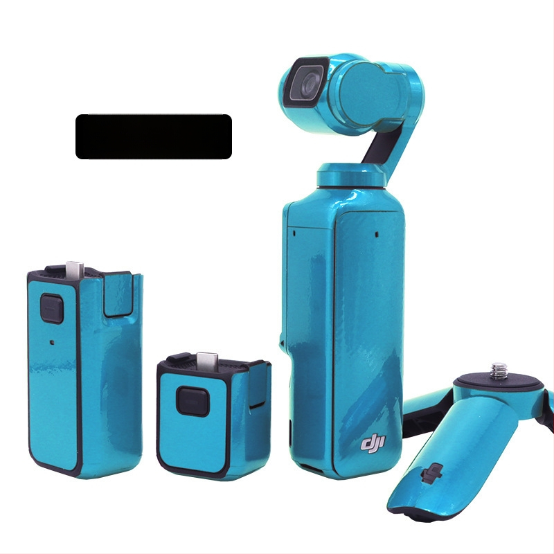 DJI Pocket 3 apsauginė plėvelė su lipdukais – pilnas priedų rinkinys