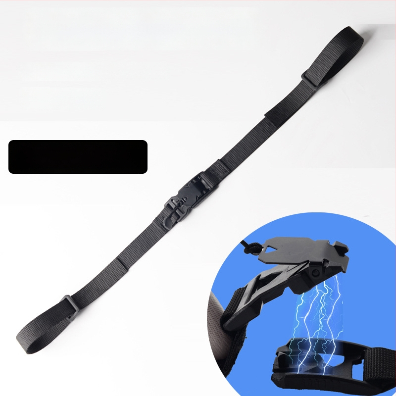 Plecu siksnas fiksēšanas sprādze mugurai, pretslīdošs siksniņš, dzelzs materiāls, vienkrāsains raksts, 2024. gada pavasaris