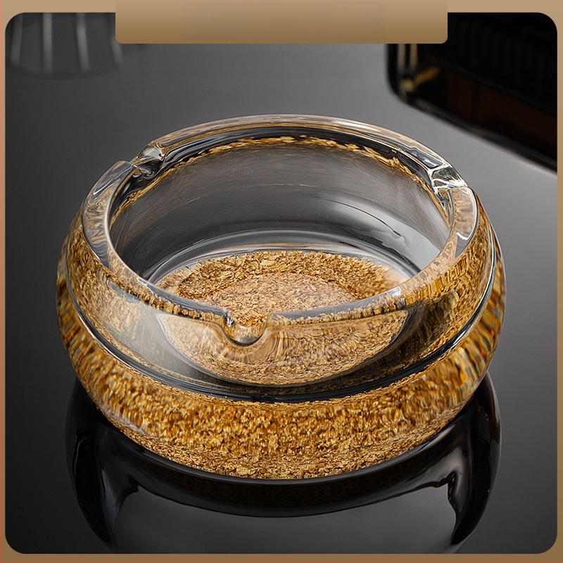 Γυάλινο βαθύ τασάκι — Διακόσμηση και Αποθήκευση, Στυλ Μινιμαλιστικό έως Φως Πολυτέλεια, κατάλληλο για Οικία, Σαλόνι, KTV, Μπαρ ή Ξενοδοχείο