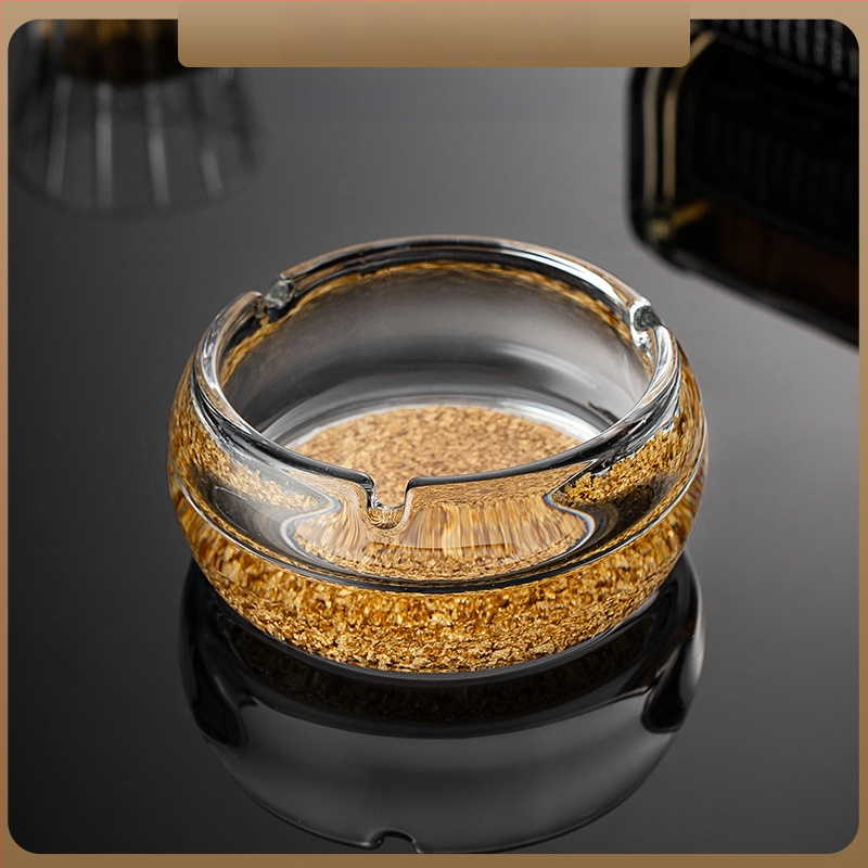 Γυάλινο βαθύ τασάκι — Διακόσμηση και Αποθήκευση, Στυλ Μινιμαλιστικό έως Φως Πολυτέλεια, κατάλληλο για Οικία, Σαλόνι, KTV, Μπαρ ή Ξενοδοχείο