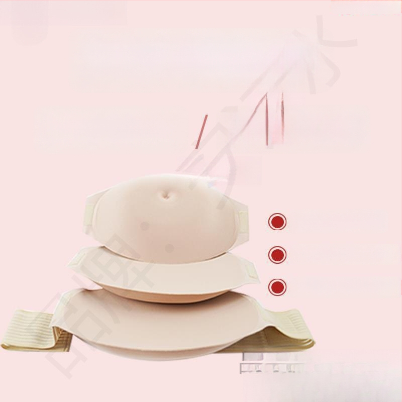 Silikona grūtnieces vēdera rekvizīts fotogrāfijām – biezināts, 2024. gada rudens, zīmols: Cits