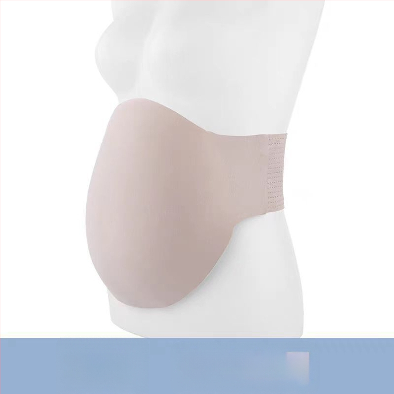 Silikona grūtnieces vēdera rekvizīts fotogrāfijām – biezināts, 2024. gada rudens, zīmols: Cits