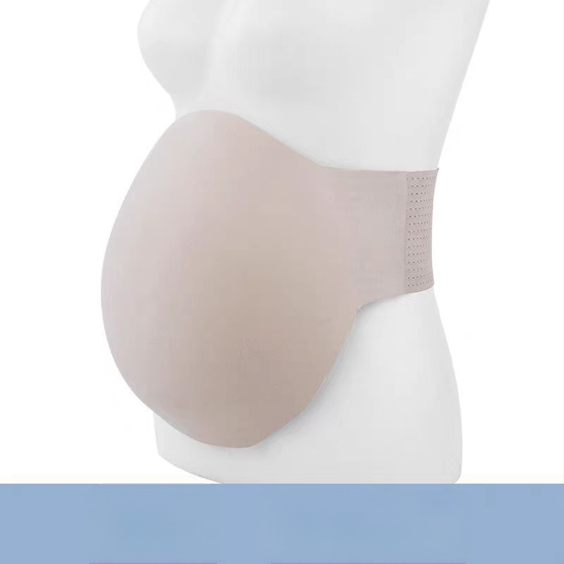 Silikona grūtnieces vēdera rekvizīts fotogrāfijām – biezināts, 2024. gada rudens, zīmols: Cits