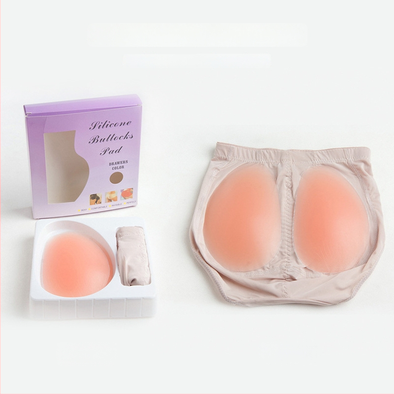 Silikona gūžu pacēlāja apakšveļa ar sēžamvietas spilventiņu, materiāls: silikons, biezinājums, funkcija: palielināt, zīmols Foreign Stars