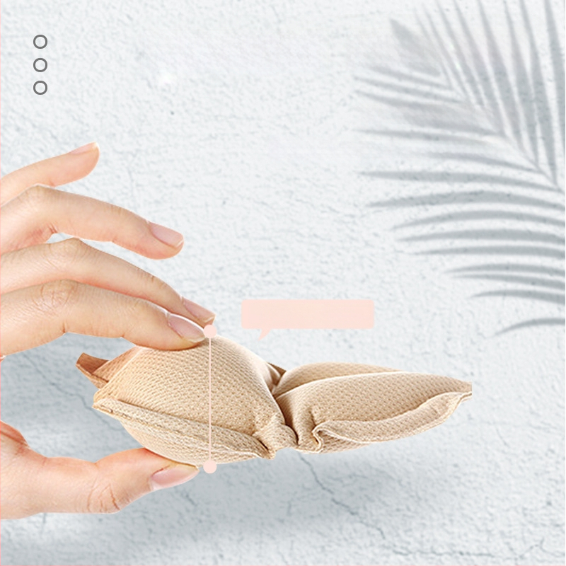 4D krūštura ievietojums ar automātisku regulēšanu un gaisa spilventiņu — poliesters, biezināts pildījums