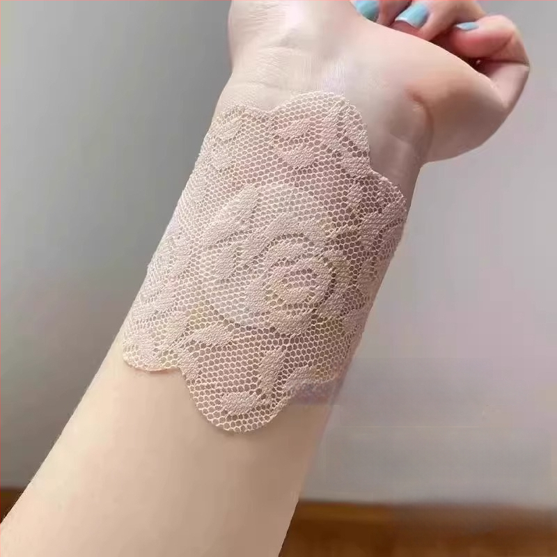 Mežģīņu krūšu plāksteri, elpojoši, ultra plāni, zieda forma, seksīgs stils