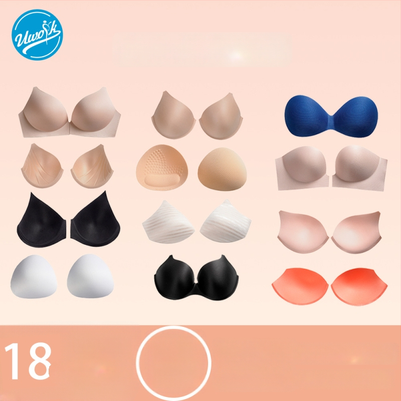 Formēts krūšu spilventiņa paliktnis mazam krūsim - plāns, elpojošs, bezšuvju, bez pēdām