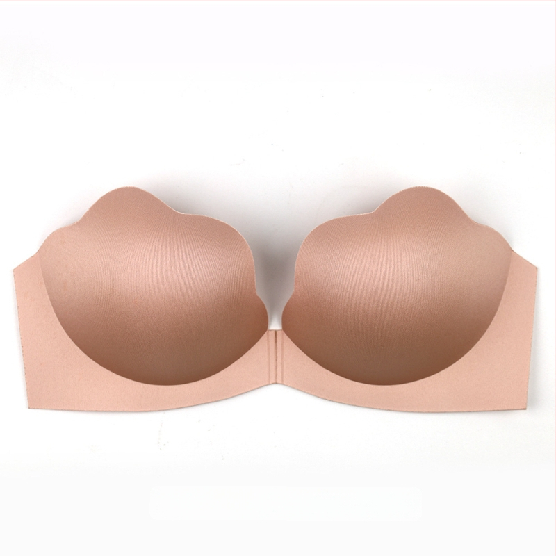 Formēts krūšu spilventiņa paliktnis mazam krūsim - plāns, elpojošs, bezšuvju, bez pēdām