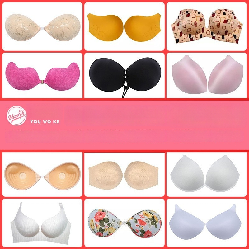 Formēts krūšu spilventiņa paliktnis mazam krūsim - plāns, elpojošs, bezšuvju, bez pēdām